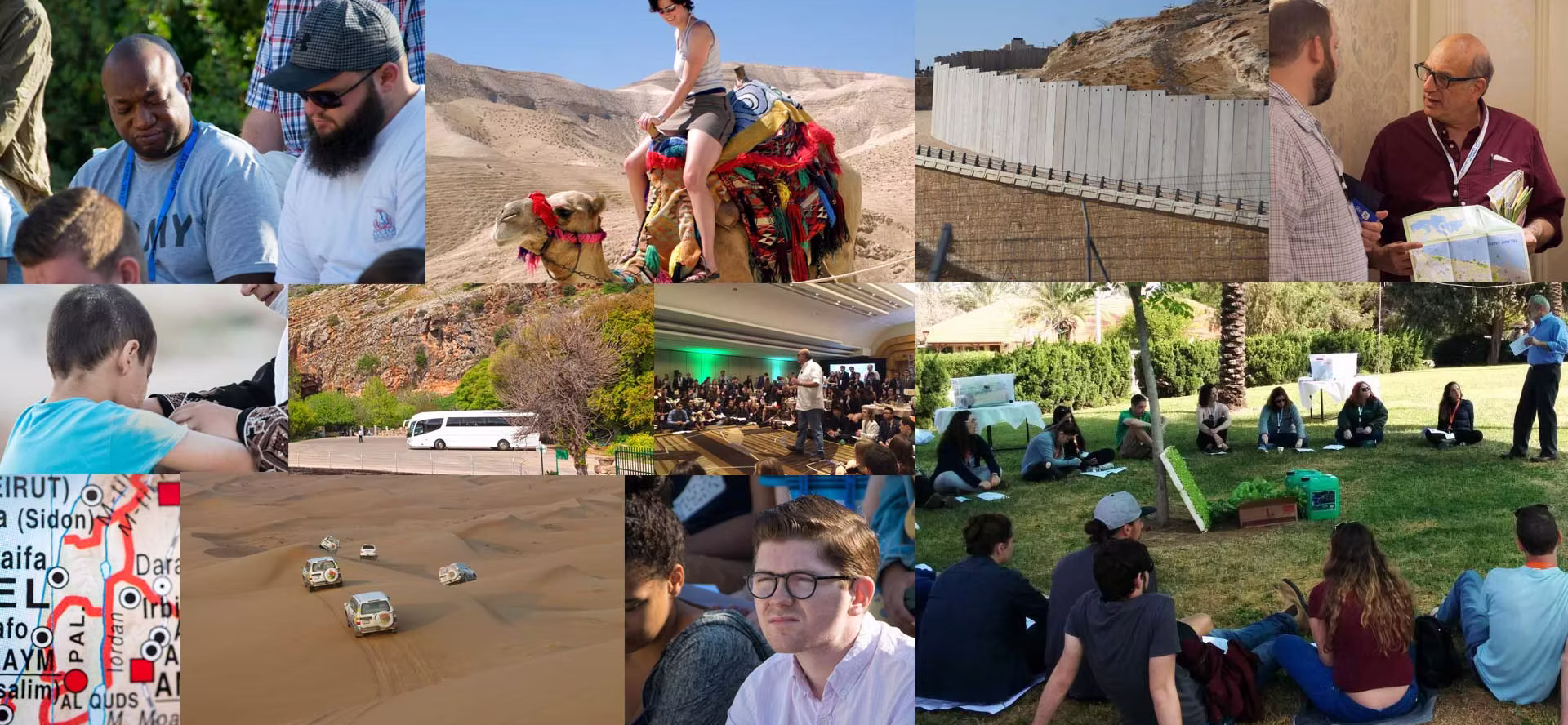 Kenes Tours & Jewish Agency Collage